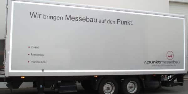 Anhänger 2 Achser wpunkt Messebau