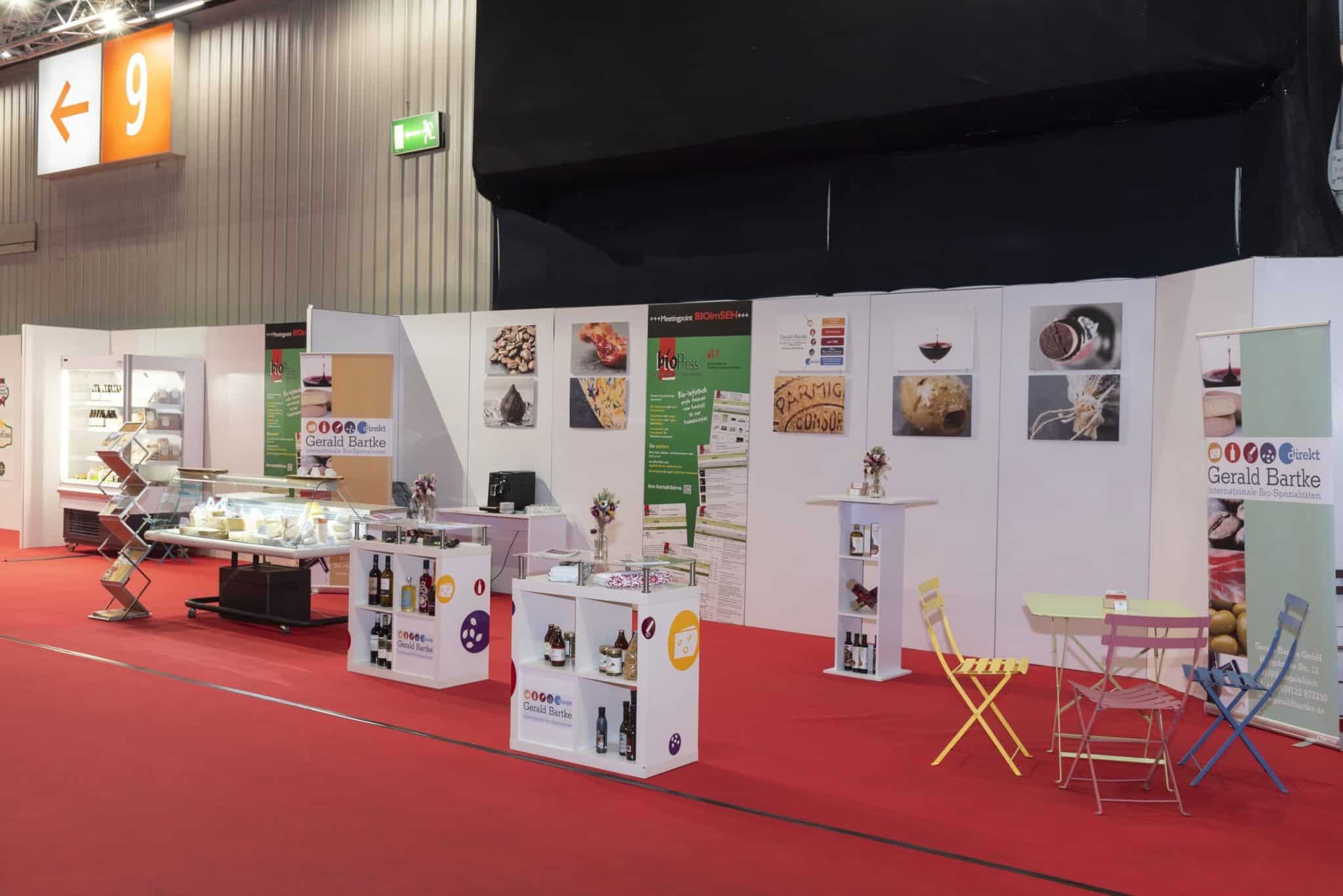 Messebau Nürnberg – Bio-Spezialitäten und Weinausstellung BioFach